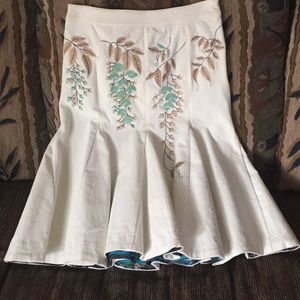 Junior ladies oulily skirt wavey flair sz 34